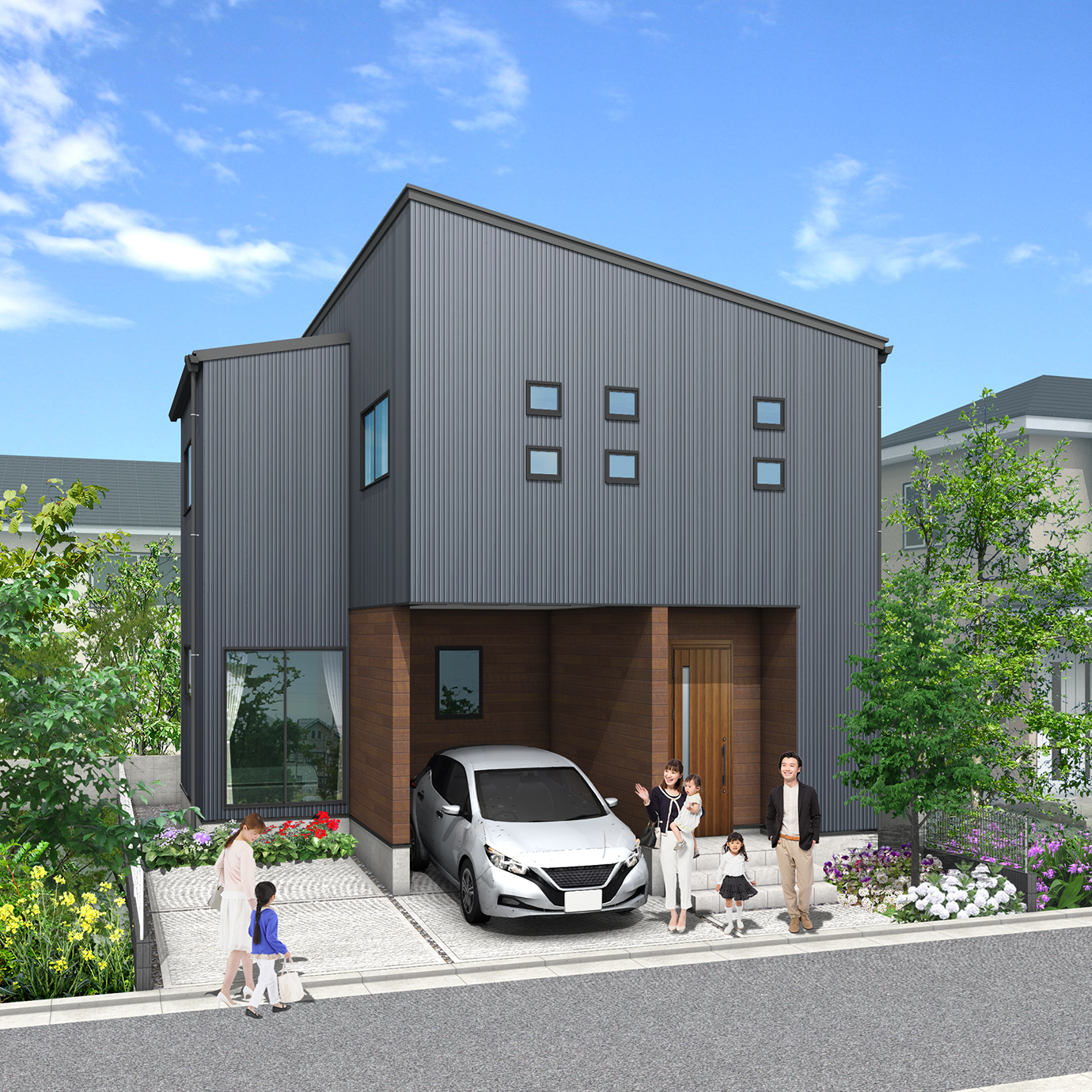 【イシカワ】ビルトインガレージのあるお家の完成見学会、新潟市東区で開催！